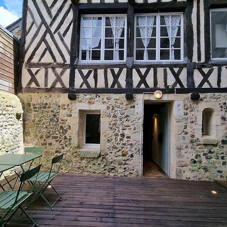 Villa La Terrasse Notre Dame - Haus mit Charakter - 4P - Centre Honfleur Exterior foto